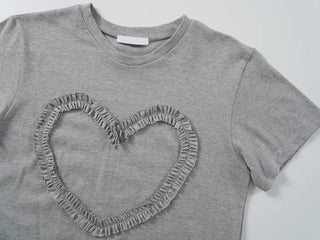 Tyrone Heart Frill Short Sleeve T-shirt