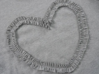 Tyrone Heart Frill Short Sleeve T-shirt