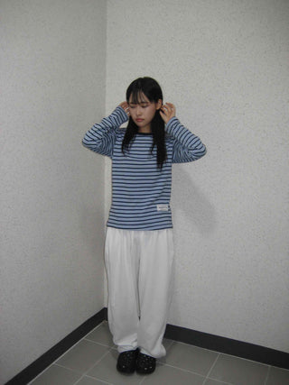 Comfort Stripe Patch Long Sleeve T-shirt