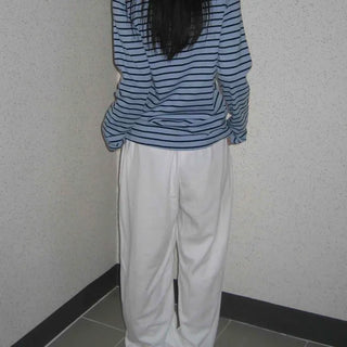 Comfort Stripe Patch Long Sleeve T-shirt