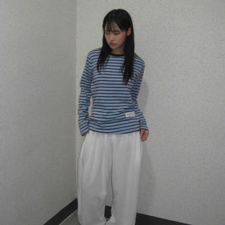 Comfort Stripe Patch Long Sleeve T-shirt