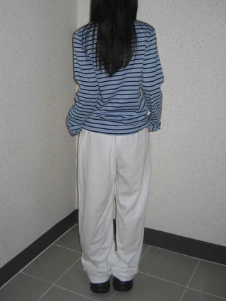 Comfort Stripe Patch Long Sleeve T-shirt