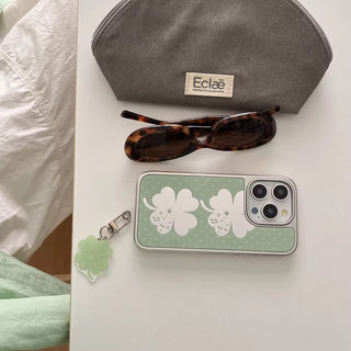 Green Clover iPhone Case
