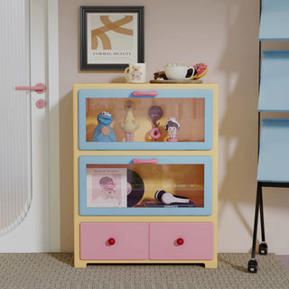 Pink Pastel Display Cabinet