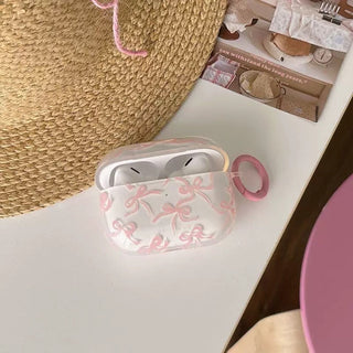 Pink Bow AirPods Case
