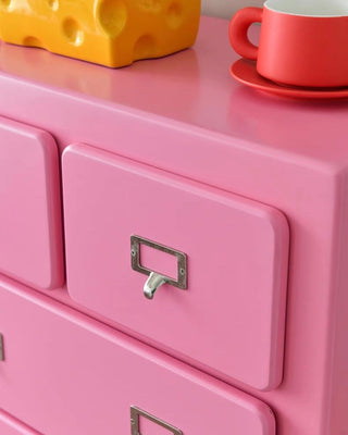 Aesthetic Pink Storage Cabinet
