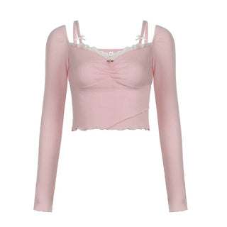 Coquette Pink Top