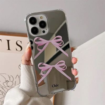 Pink Mirror iPhone Case