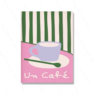 Colorful Food Poster