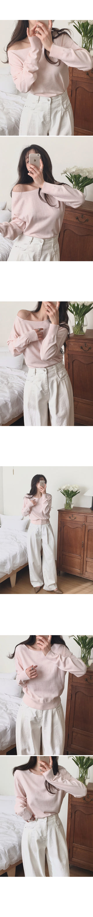 (6 colors) Chamomile Slim Knit
