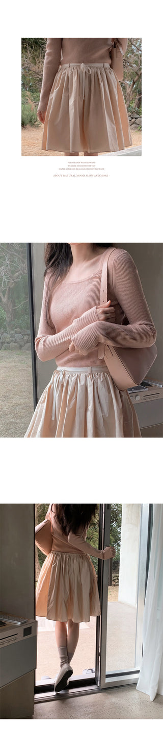 Semi-square knit