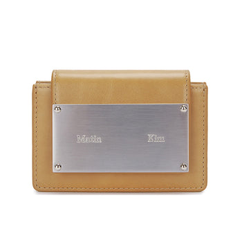 VINTAGE ACCORDION WALLET IN BEIGE