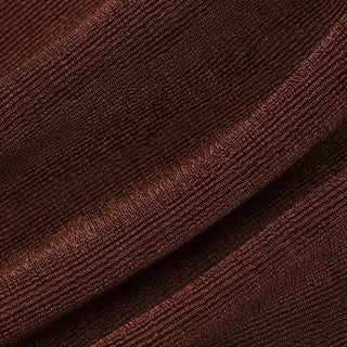 Halter deep V neck beaded ruched slit top