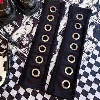 Hollow out o ring solid gloves