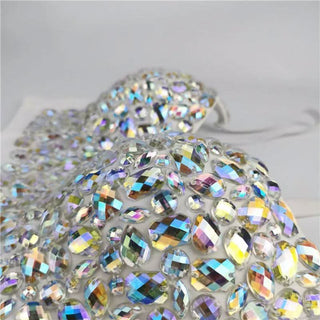 Sweetheart neck padded beaded cami top