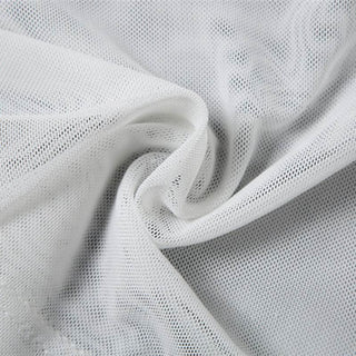 Long sleeve off shoulder feather letter embroidery top