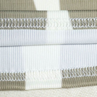 Ribbed self tie crewneck print backless mini dress