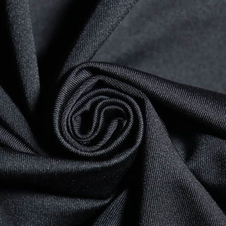 Irregular flower applique backless cami mini dress