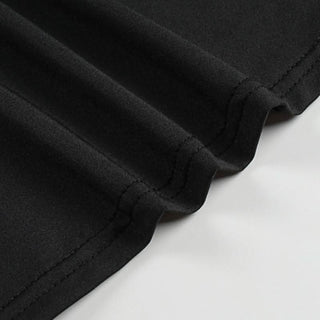 Bowknot long sleeve lace hem v neck mini dress