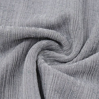 Off shoulder long sleeve ruched textured mini dress