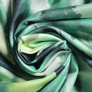 Halter self tie cross front high slit striped print maxi dress