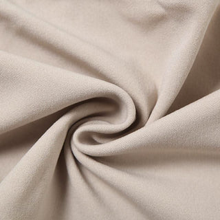 Textured solid backless tube crop top