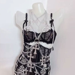 Lace bowknot adjustable cami top