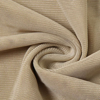 Cross back cowl neck mesh print cami top