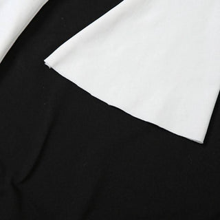 Long flared sleeve off shoulder feather lace midi dress