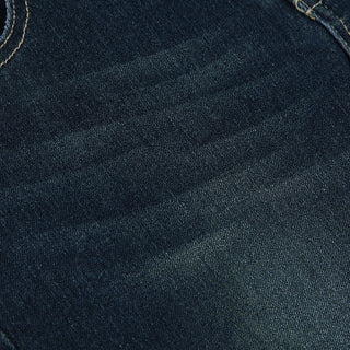 Washed low waist flared jeans