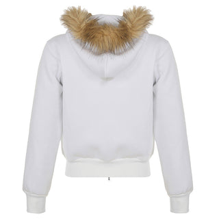 Y2K Diamond fur hooded zipper