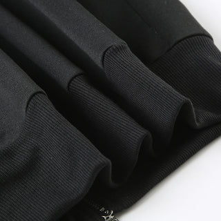 Y2K Diamond fur hooded zipper
