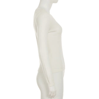 Solid Color V-Neck Sweater