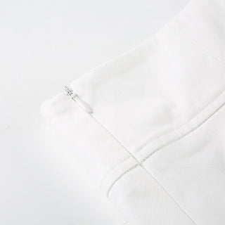 Bowknot short A-line skirt