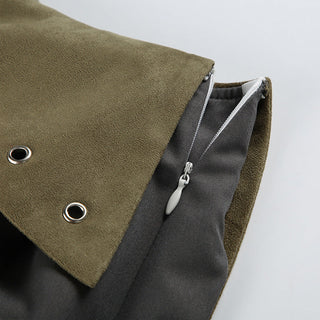 Wasteland slim pleated skirt