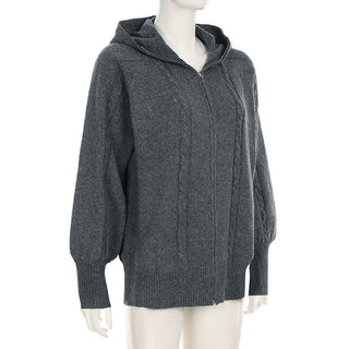 Knitted shorts + Hoodie Set
