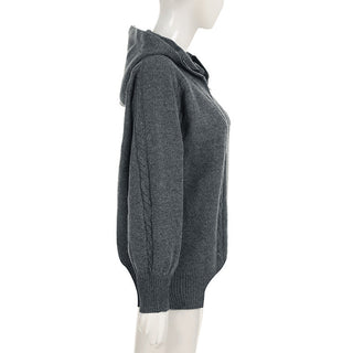 Knitted shorts + Hoodie Set