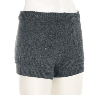 Knitted shorts + Hoodie Set