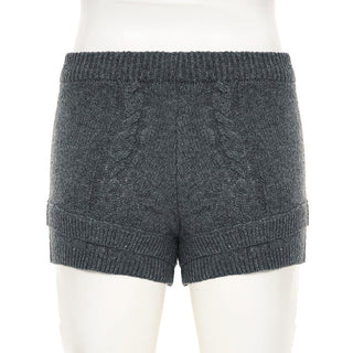 Knitted shorts + Hoodie Set