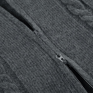 Knitted shorts + Hoodie Set