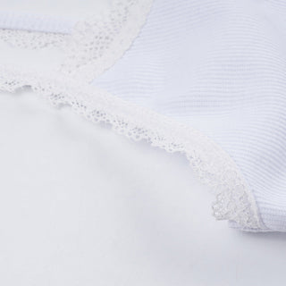 Lace backless slim top