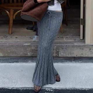 Low waist elastic fishtail hip skirt