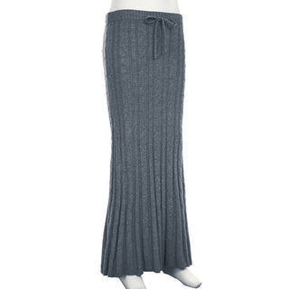 Low waist elastic fishtail hip skirt