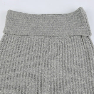 Low waist elastic fishtail hip skirt
