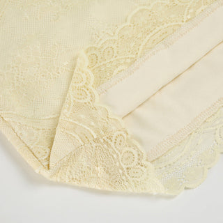 Bow lace double layer hip skirt