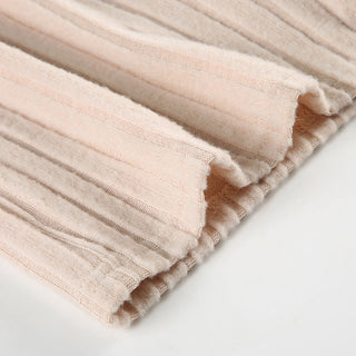 Buttoned slim elastic jumpsuit