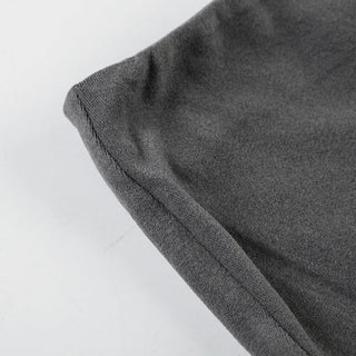 Lace splicing contrasting color velvet skirt