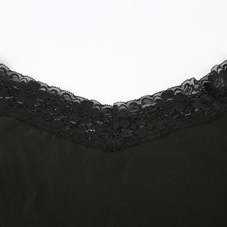 V-neck trumpet sleeve short top