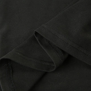 V-neck trumpet sleeve short top