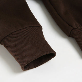 Hooded fur stitching zipper
